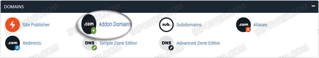 How to config Addon Domain in cPanel